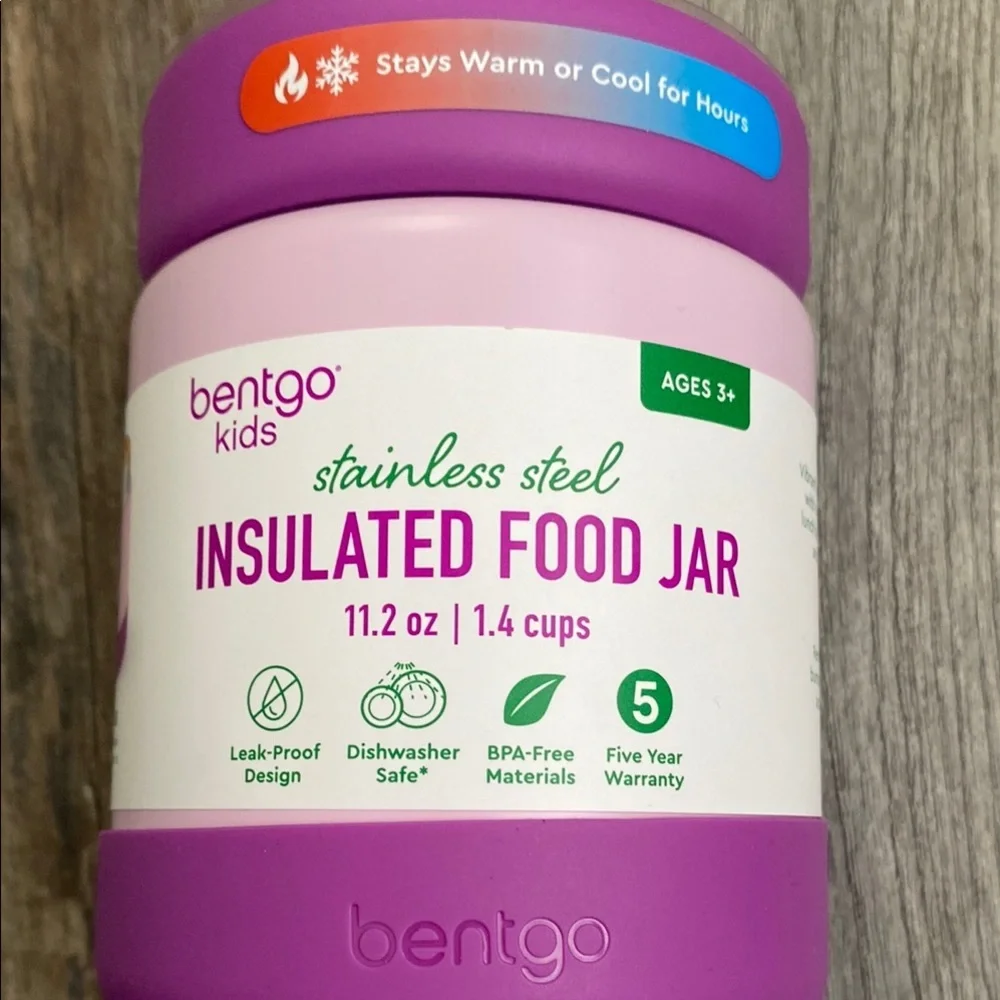 Bentgo Kids Purple Insulated Food Jar